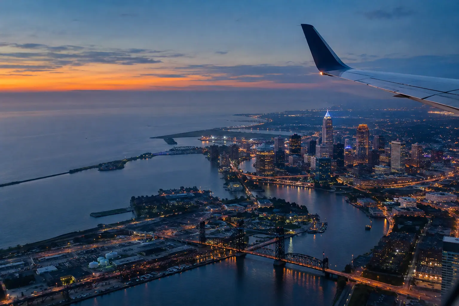 Cleveland from the air