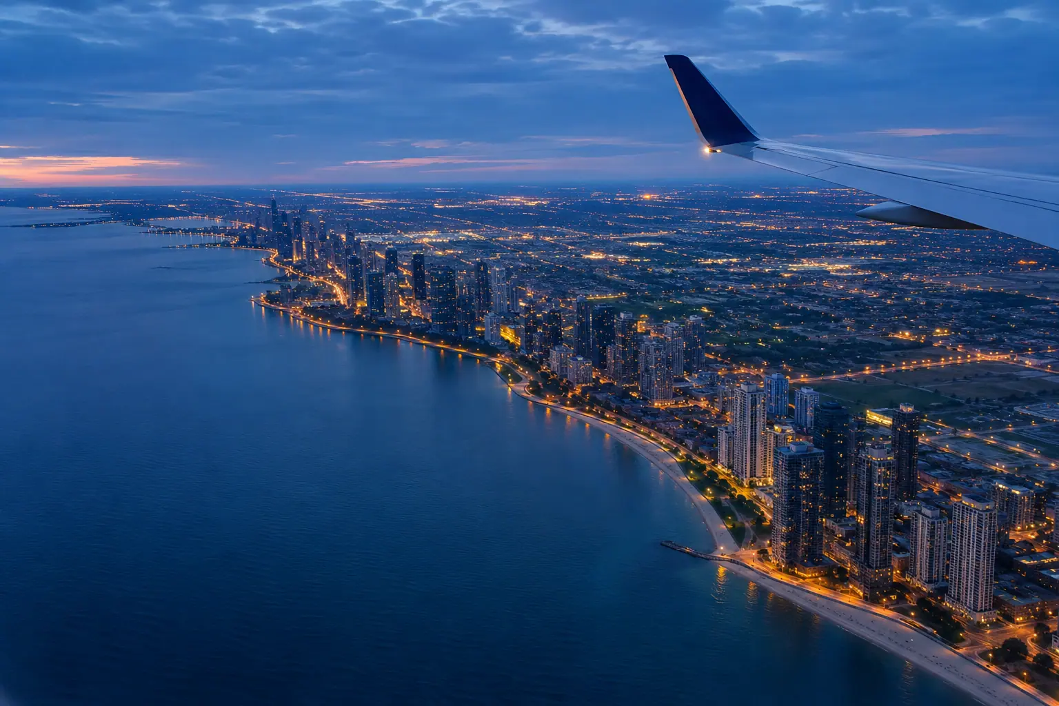 Chicago from the air