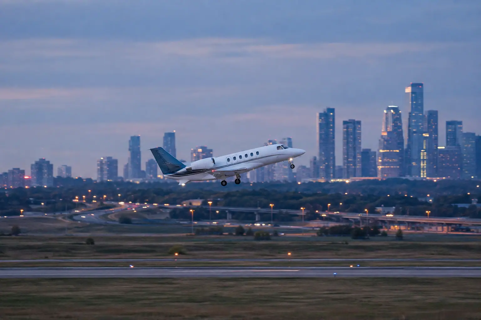 Private jet Dallas to New York