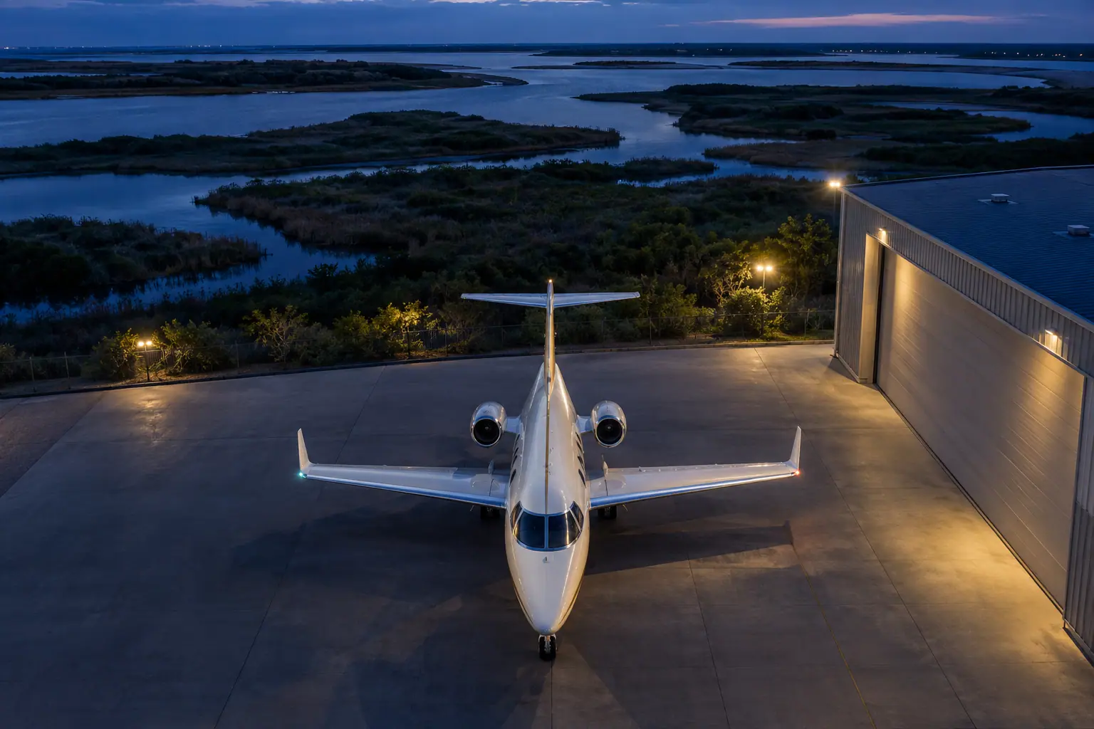 Ramp at Teterboro Airport
