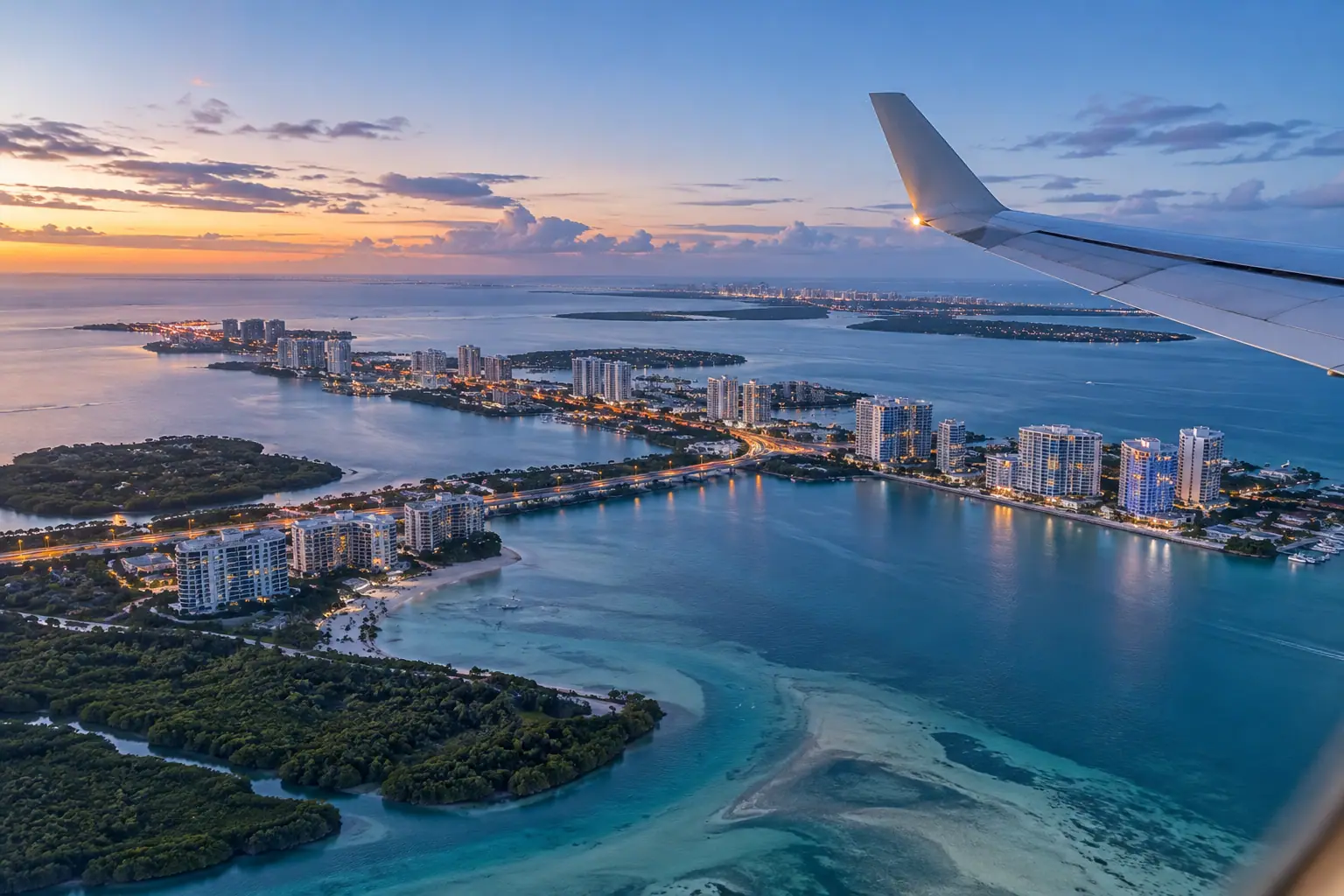 Miami from the air